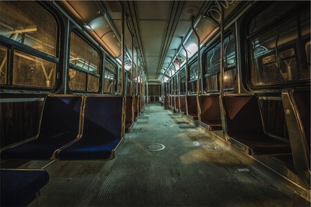 Public transport urban empty photo