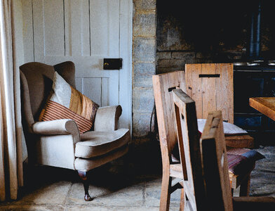 Cozy Rustic Room in a Farmhouse photo
