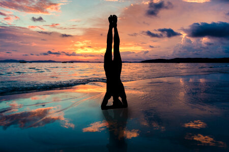 Beach Yoga photo
