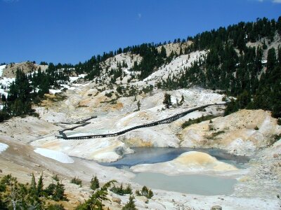 Bumpass Hell Lassen Volcanic National Park photo