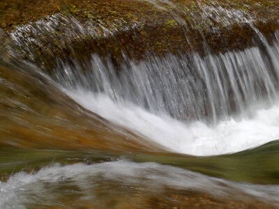 River nature waterfall photo