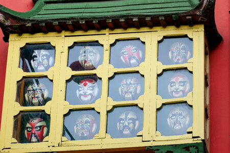 Chinese Opera Masks photo