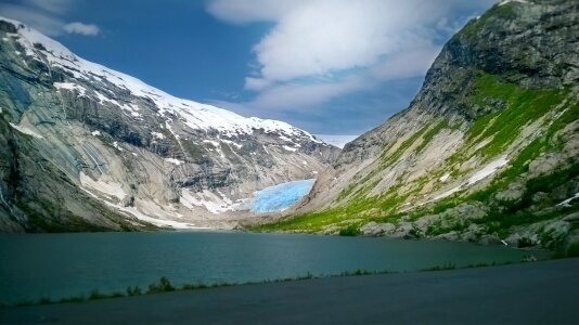 Valley glacier ice photo