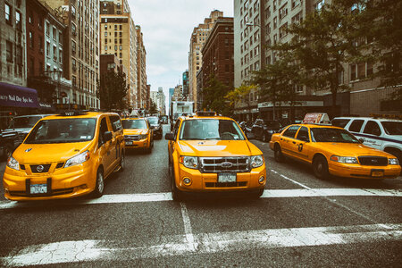 Taxi in New York photo