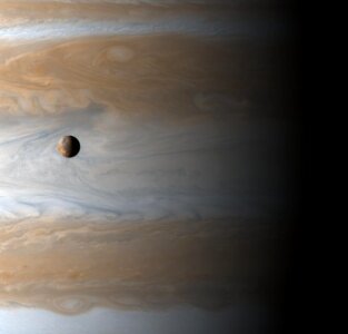 Jupiter with IO photo