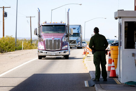 Border Patrol Agents conduct operations