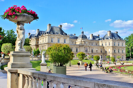 Castle Garden in Luxembourg photo