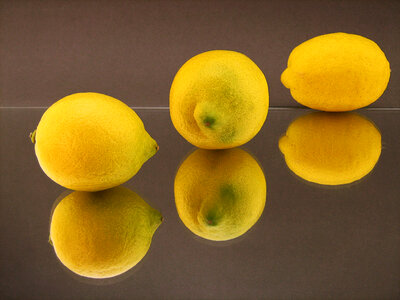 Lemons background photo