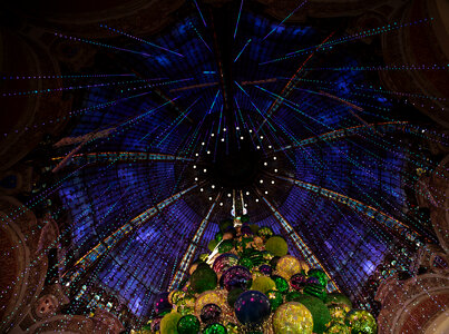The Magic of Christmas in Galeries Lafayette photo