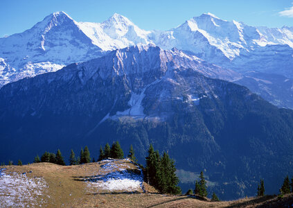 Alps Alpine Landscape of Mountain