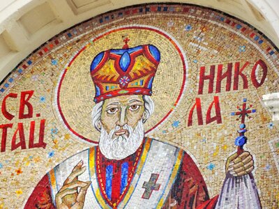 Christianity handmade saint