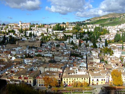 Spain city alhambra photo