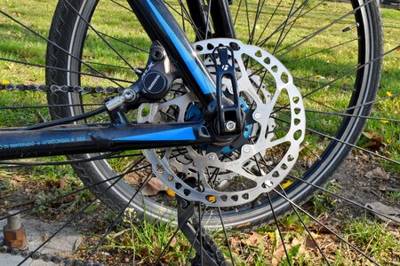 Chain gearshift mountain bike