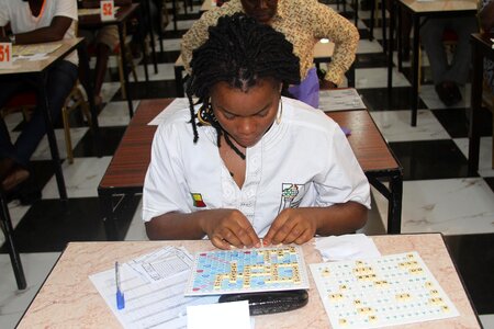 Board games scrabble play photo