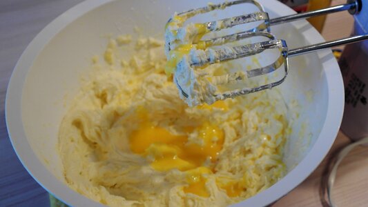 Christmas egg butter photo