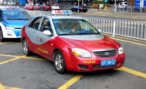 Taxi Cab in Shenzen photo