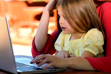 Apple Computer child childhood photo