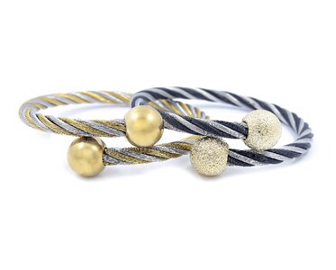 Bracelet steel gold