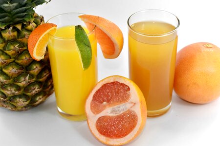Citrus drink exotic photo