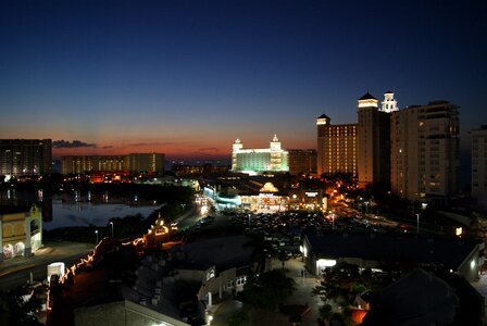 Sun sunset twilight glow city