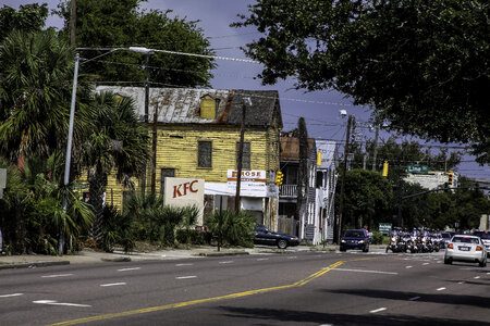 Streets in Charleston, South Carolina photo