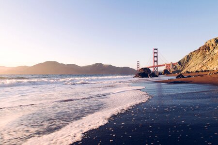 Golden Gate BridgeView from the Beach photo
