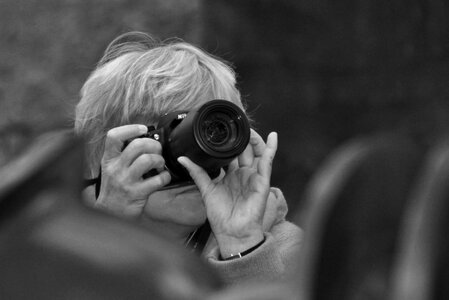 Lens woman person photo