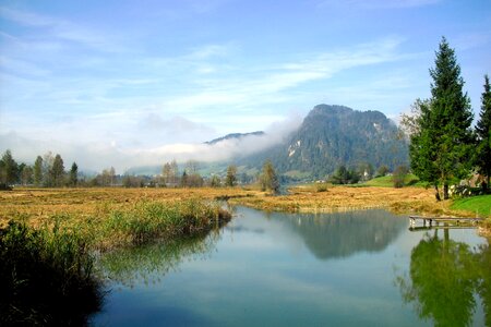 Austria walchsee on lake walchsee photo