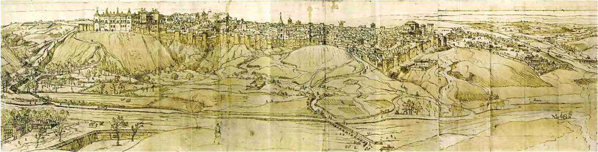 Madrid, Spain, from the West