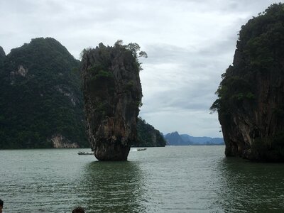 James Bond Island in Phang Nga Bay,Southern Thailand photo