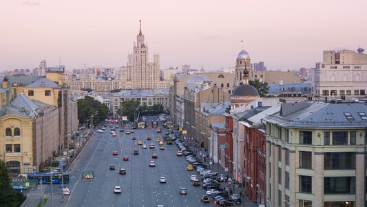 Russia center roof