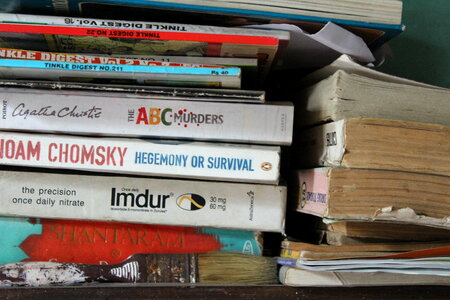 Old Books Stack