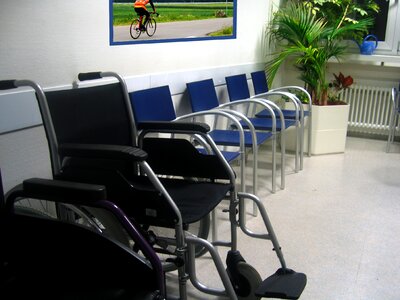 Waiting room wheelchair wheelchairs photo