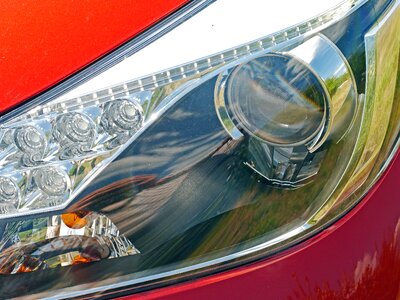 Automobile car glass