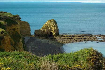 Pointe du hoc june 1944 landing photo