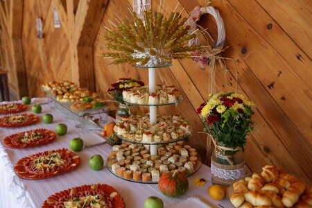 Sushi buffet banquet