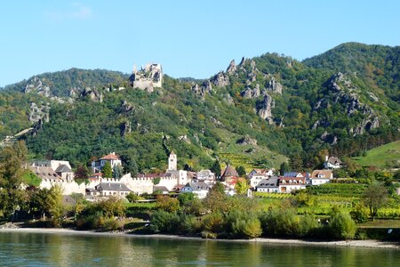 Wachau burgruine landscape