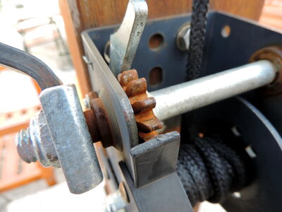 Cast Iron gear rope photo
