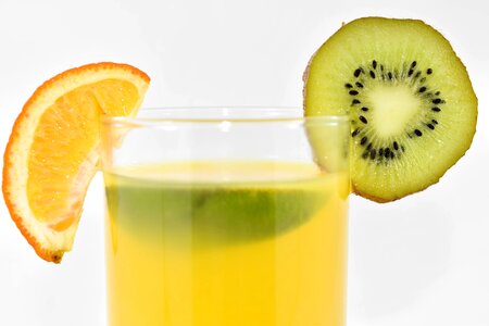 Beverage lime kiwi photo