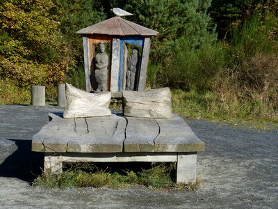 Rügen wood bed