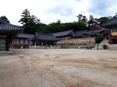 Haeinsa temple in Gayasan National Park photo