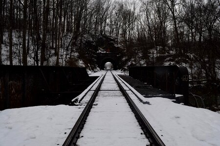 Railway track photo