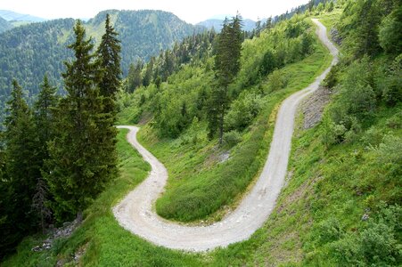 Cloud downhill ecology photo