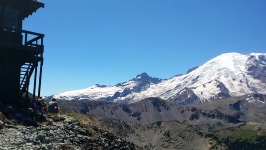Observatory Mount Rainier Glaciers photo