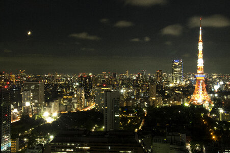 5 Night view in Tokyo photo