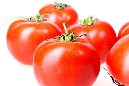 Healthy Eating - Red Tomatoes photo