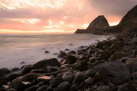 Mugu rock landscape sea