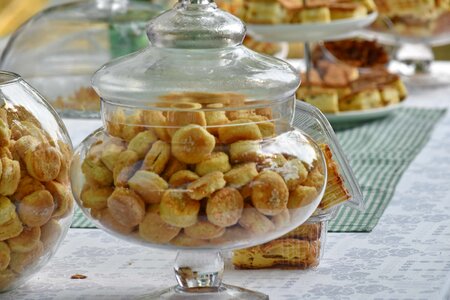 Baked Goods container glass photo