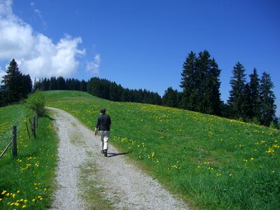 Wanderer panorama trail oy mittelberg