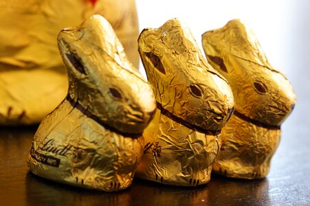 Golden gold easter photo